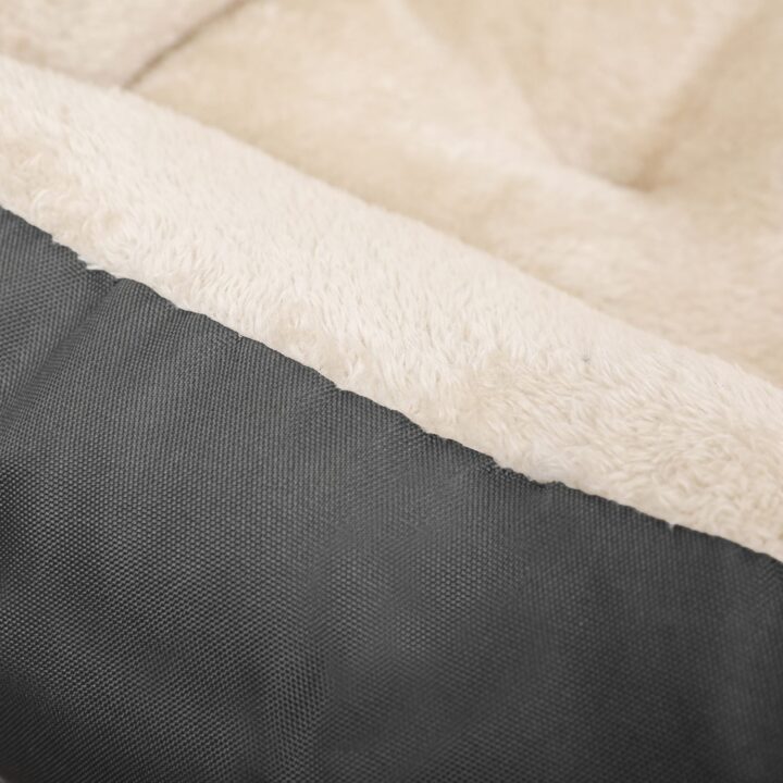 100% polüesterist lemmiklooma voodi 75x58x21cm hall Lemmikloomatarbed