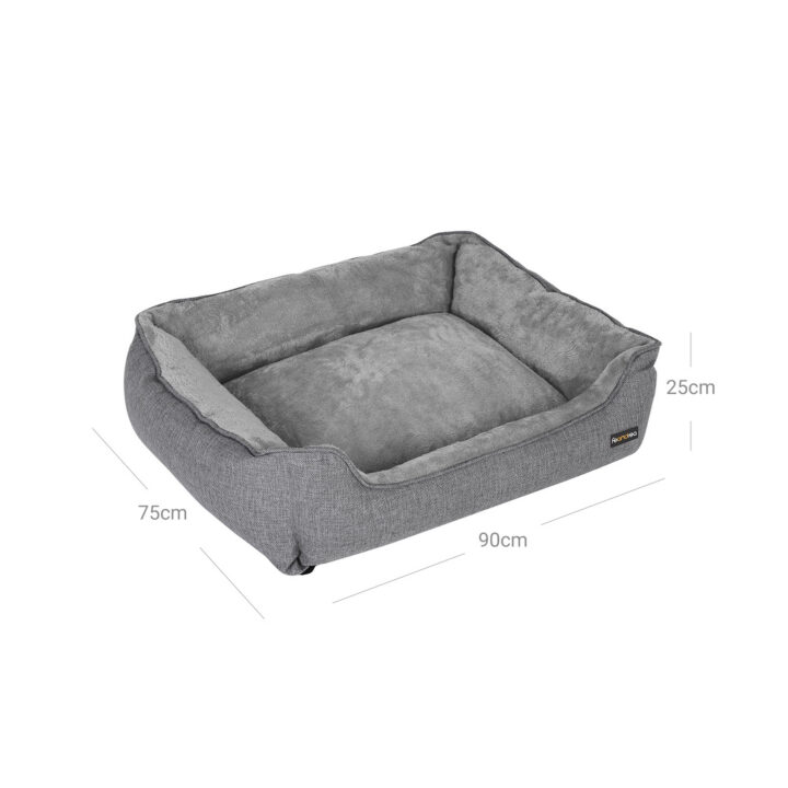 100% polüesterist lemmiklooma voodi 90x75x25cm hall Pesad ja kuudid