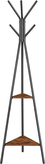 Mantlikonks 50×43.5×181.6cm rustikaalne pruun Seinanagid