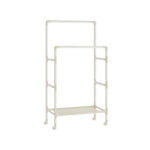Riidestange 83x44x160cm valge Riiulid