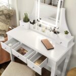 Meigilaud 90x40x137.5cm valge Meigilauad
