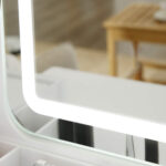 Meigilaud 90x40x137.5cm valge Meigilauad