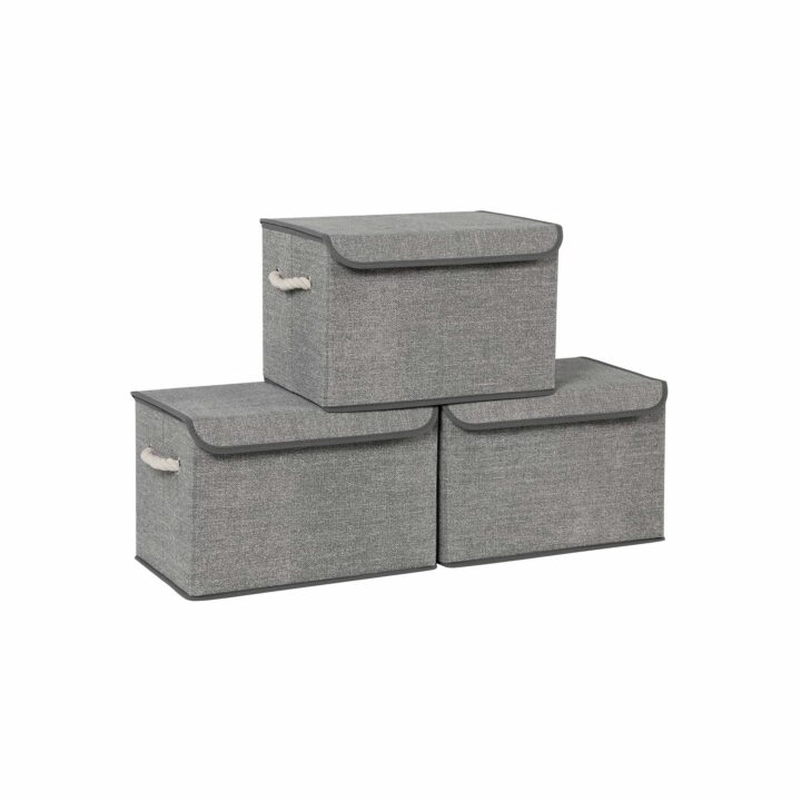 Hoiukast 38x25x25cm hall Pesukorvid ja hoiukastid