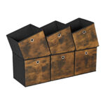 Hoiukast 30x30x30cm must Pesukorvid ja hoiukastid