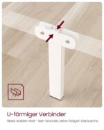 Metallist voodi 198×91.8×86.4cm valge Voodid ilma madratsita