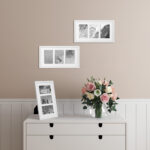 Fotoraam 40.5×24.0x1.9cm valge Pildiraamid