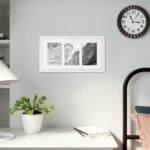 Fotoraam 40.5×24.0x1.9cm valge Pildiraamid