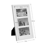Fotoraam 40.5×24.0x1.9cm valge Pildiraamid