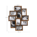Fotoraam 60×49.3×3.6cm antiikne Pildiraamid