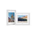 Fotoraam 25.5×20.5cm valge Pildiraamid