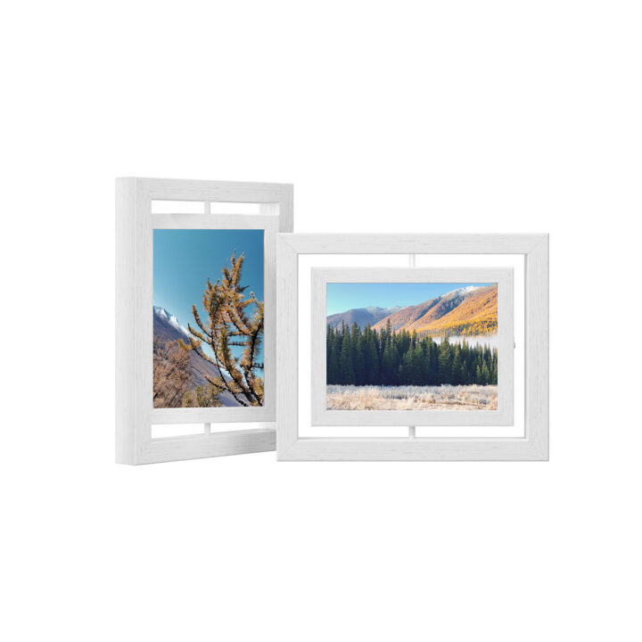 Fotoraam 25.5×20.5cm valge Pildiraamid
