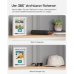 Fotoraam 25.5×20.5cm valge Pildiraamid