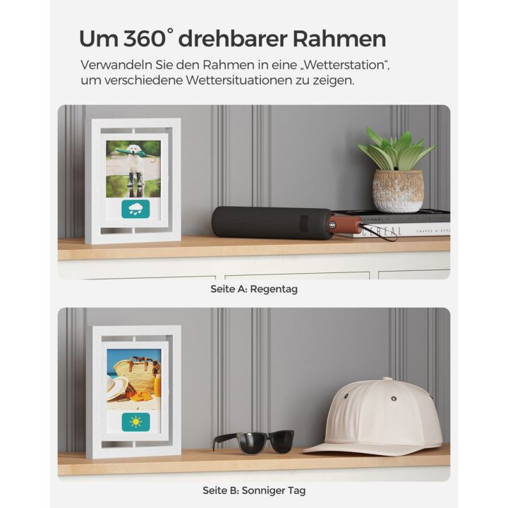 Fotoraam 25.5×20.5cm valge Pildiraamid