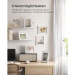 Fotoraam 25.5×20.5cm valge Pildiraamid