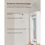 Fotoraam 25.5×20.5cm valge Pildiraamid