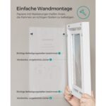 Fotoraam 33x28cm valge Pildiraamid