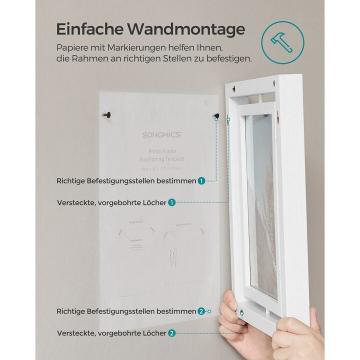 Fotoraam 33x28cm valge Pildiraamid