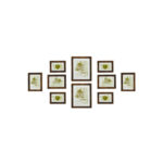 Fotoraam 28.4×23.3×1.2cm/20.2×15.2×1.2cm/18.2×13.2×1.2cm antiikne Pildiraamid