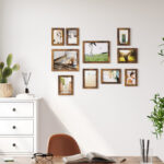 Fotoraam 28.4×23.3×1.2cm/20.2×15.2×1.2cm/18.2×13.2×1.2cm antiikne Pildiraamid