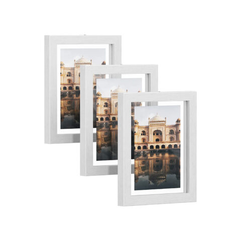 Fotoraam 24.5×19.5×2.2cm valge Pildiraamid