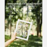 Fotoraam 24.5×19.5×2.2cm valge Pildiraamid