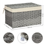 Pesukorv 55.5×34.0x34.0cm hall Pesukorvid