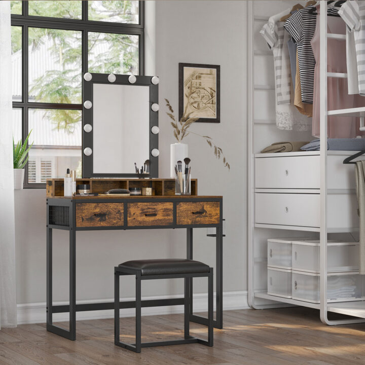 Meigilaud 90x40x145.5cm must Meigilauad