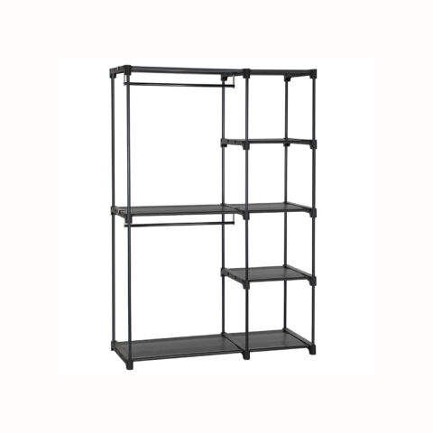 Riidekapp 112x43x165cm must Metallist riidepuud