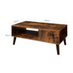 Kohvilaud 100x50x45cm antiikne Kohvilauad