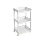 Köögi hoiuriiul 36.5x28x61cm valge Köögiriiulid