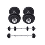 Hantlid 2x10kg 35x16x16cm must, must Hantlid ja jõupingid
