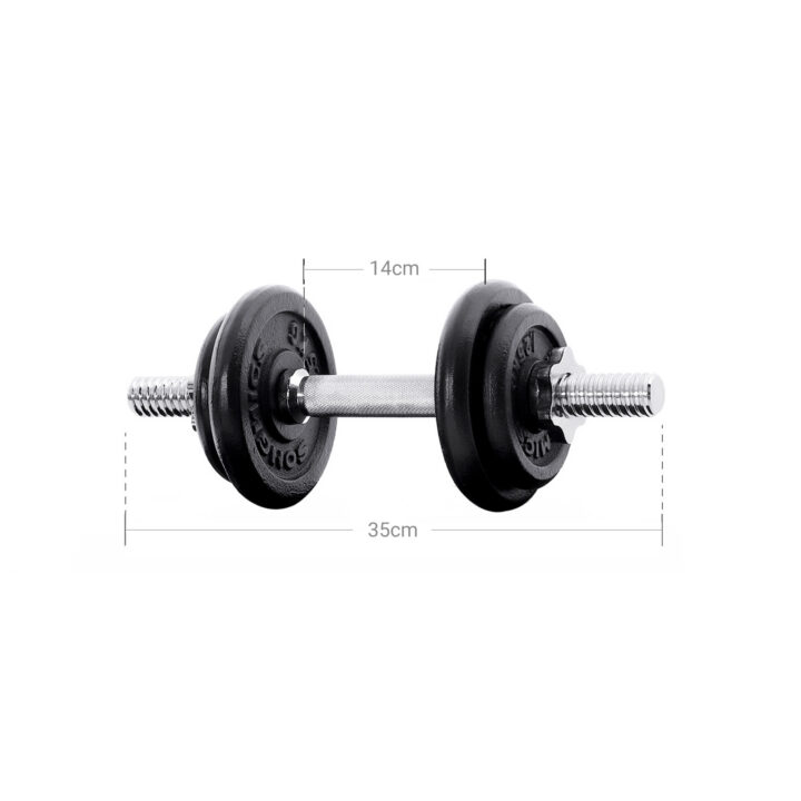 Hantlid 2x10kg 35x16x16cm must, must Hantlid ja jõupingid