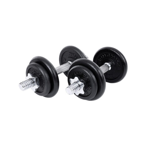 Hantlid 2x20kg 35×21.3×21.3 must, must Hantlid ja jõupingid