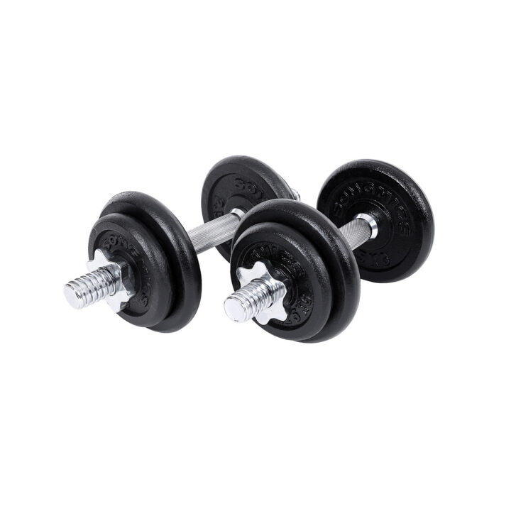 Hantlid 2x20kg 35×21.3×21.3 must, must Hantlid ja jõupingid