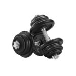 Hantlid 2x25kg 40×21.3×21.3 must, must Hantlid ja jõupingid