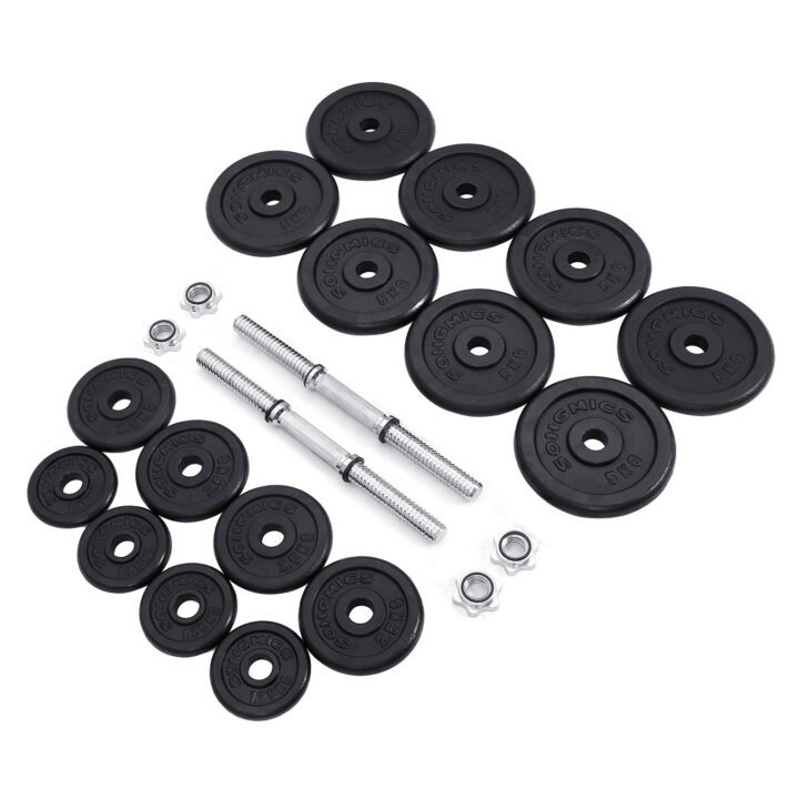 Hantlid 2x30kg 45×21.3×21.3 must,musta Hantlid ja jõupingid