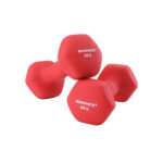 Hantlid 2x3kg 20x9x8.5cm punane, punane Hantlid ja jõupingid