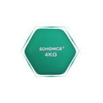 Hantlid 2x4kg 20.5×9.5x9cm roheline, roheline Hantlid ja jõupingid