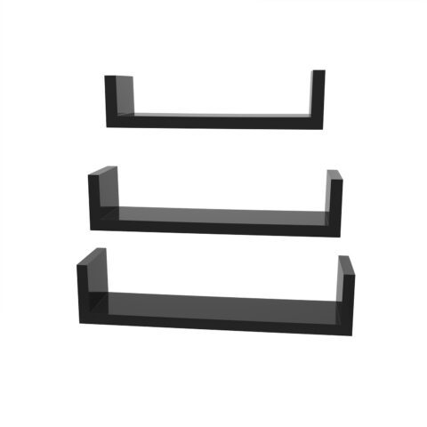 Seinariiul 40x10x9cm/35x10x8cm/30x10x7cm must Seinariiulid