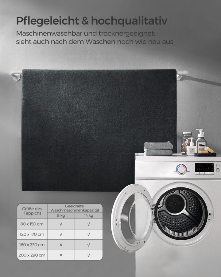 Vaip 120×170 cm tumehall 170x120x0.1cm Vaibad
