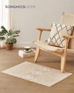 BOHO vaip 2×3ft Cappuccino beež 92x61x0.1cm Voodid ilma madratsita