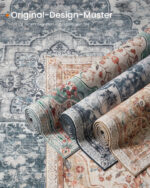 Vintage stiilis vaip 120×170 cm Tuvihall 170x120x0.1cm Vaibad