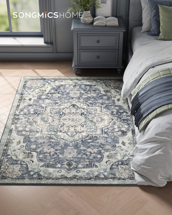 Vintage stiilis vaip 120×170 cm Tuvihall 170x120x0.1cm Vaibad