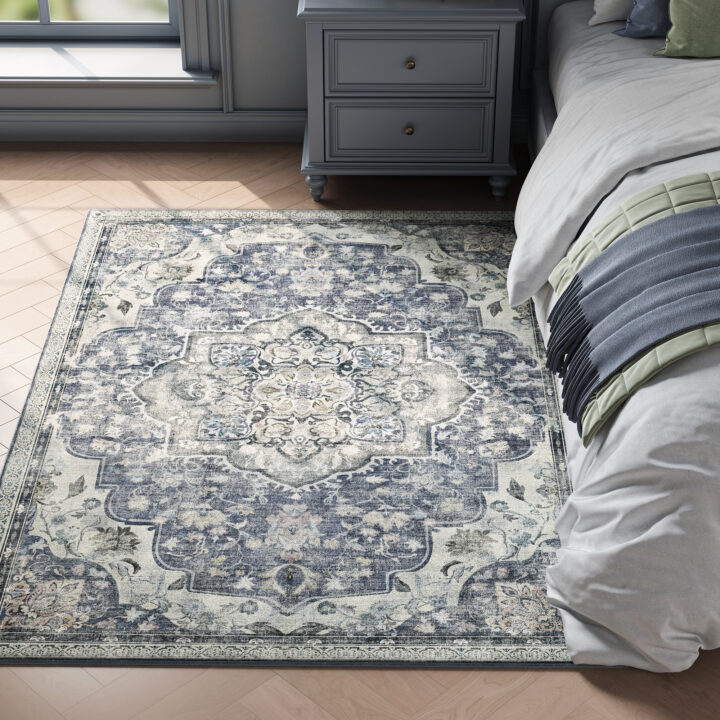 Vintage stiilis vaip 120×170 cm Tuvihall 170x120x0.1cm Vaibad