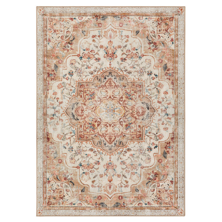 Vintage stiilis vaip 120×170cm Cappuccino beež 170x120x0.1cm Vaibad