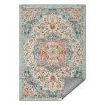 Vintage stiilis vaip 120×170cm Rohekas sinine 170x120x0.1cm Vaibad