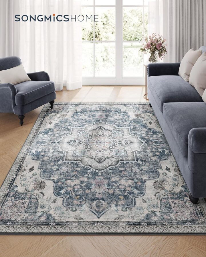 Vintage stiilis vaip 160×230 cm Hallisegune Tuvi 230x160x0.1cm Vaibad