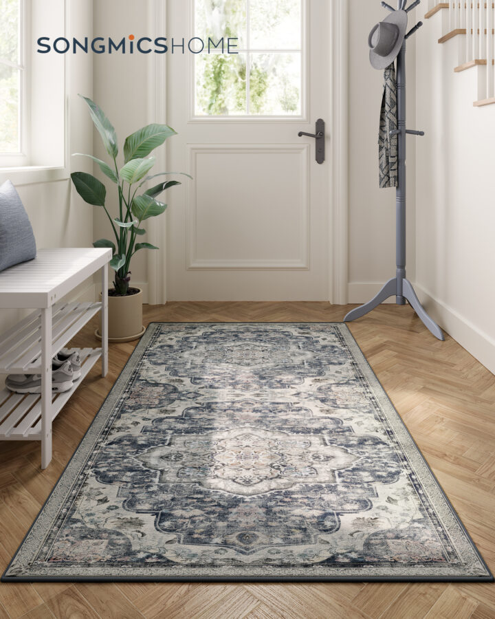 Vintage stiilis vaip 80×150cm Tuvihall 150x80x0.1cm Vaibad