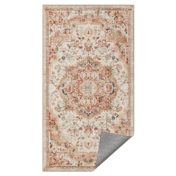 Vintage stiilis vaip 80×150 cm Cappuccino beež 150x80x0.1cm Vaibad