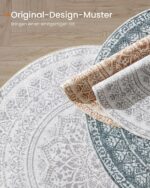 Ümmargune BOHO vaip 120cm Tuvihall 120x120x1cm Vaibad Ümmargune BOHO vaip 120cm Tuvihall 120x120x1cm Vaibad